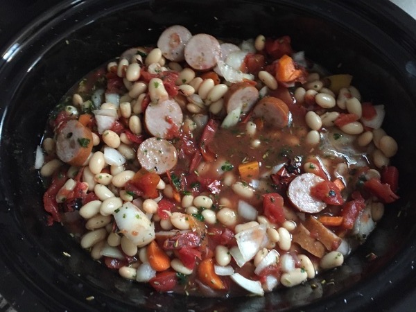 Chicken Sausage and White Bean Stew